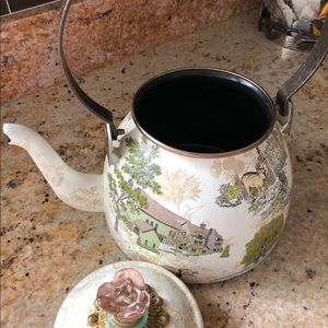 Mackenzie-childs teapot original authentic